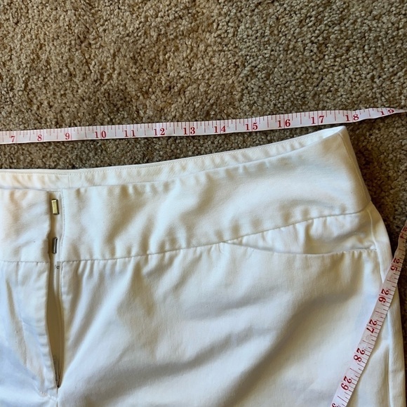 Worthington White Capris with Pockets Summer Ready Woman’s Size 16 - Picture 11 of 13